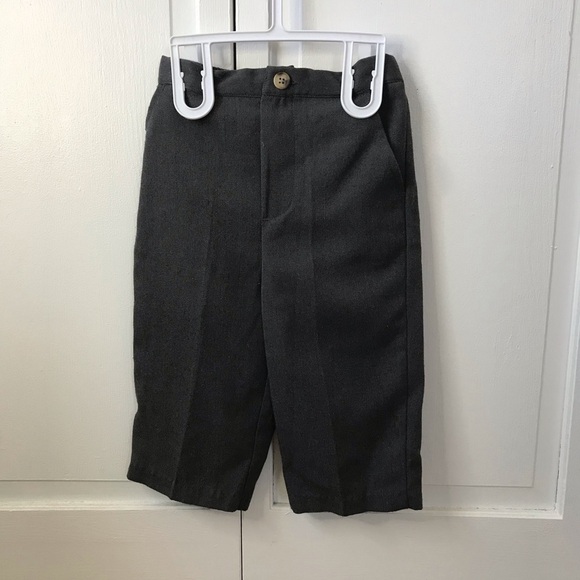 3/$25 PERFECTLY DRESSED Gray Polyester Blend Pants - Picture 2 of 5